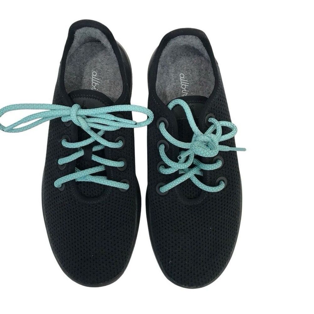 Allbirds Tree Runners TR Women's 7 Black Athletic Casual Shoes Sneakers